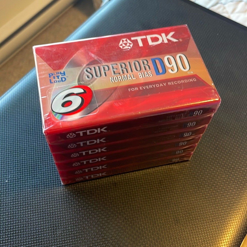 NWT vintage blank tapes